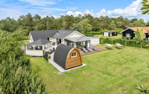 Awesome Home In Vemb With Kitchen
